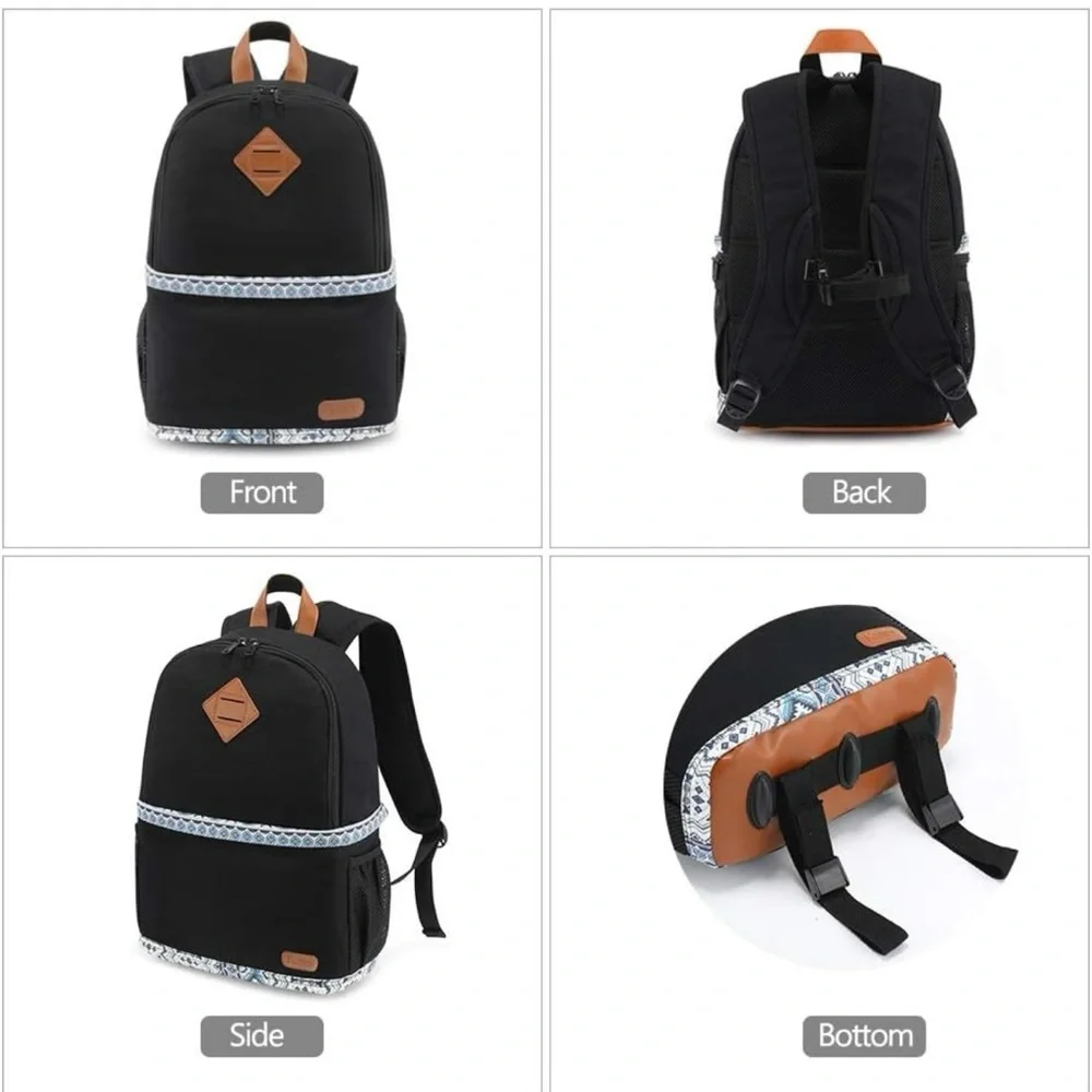 Canvas camera case/laptop bag backpack